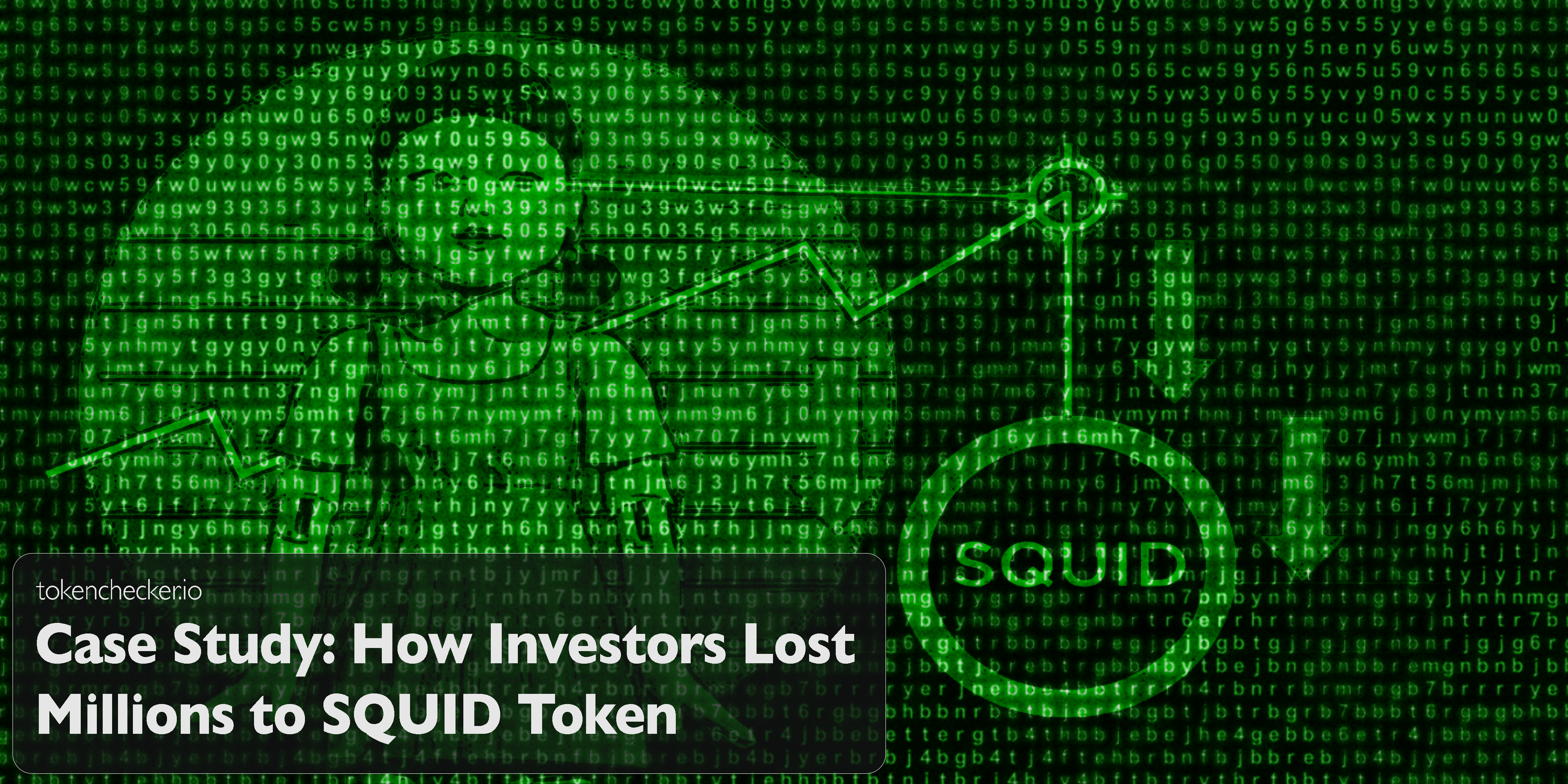 Illustration of the SQUID token scam