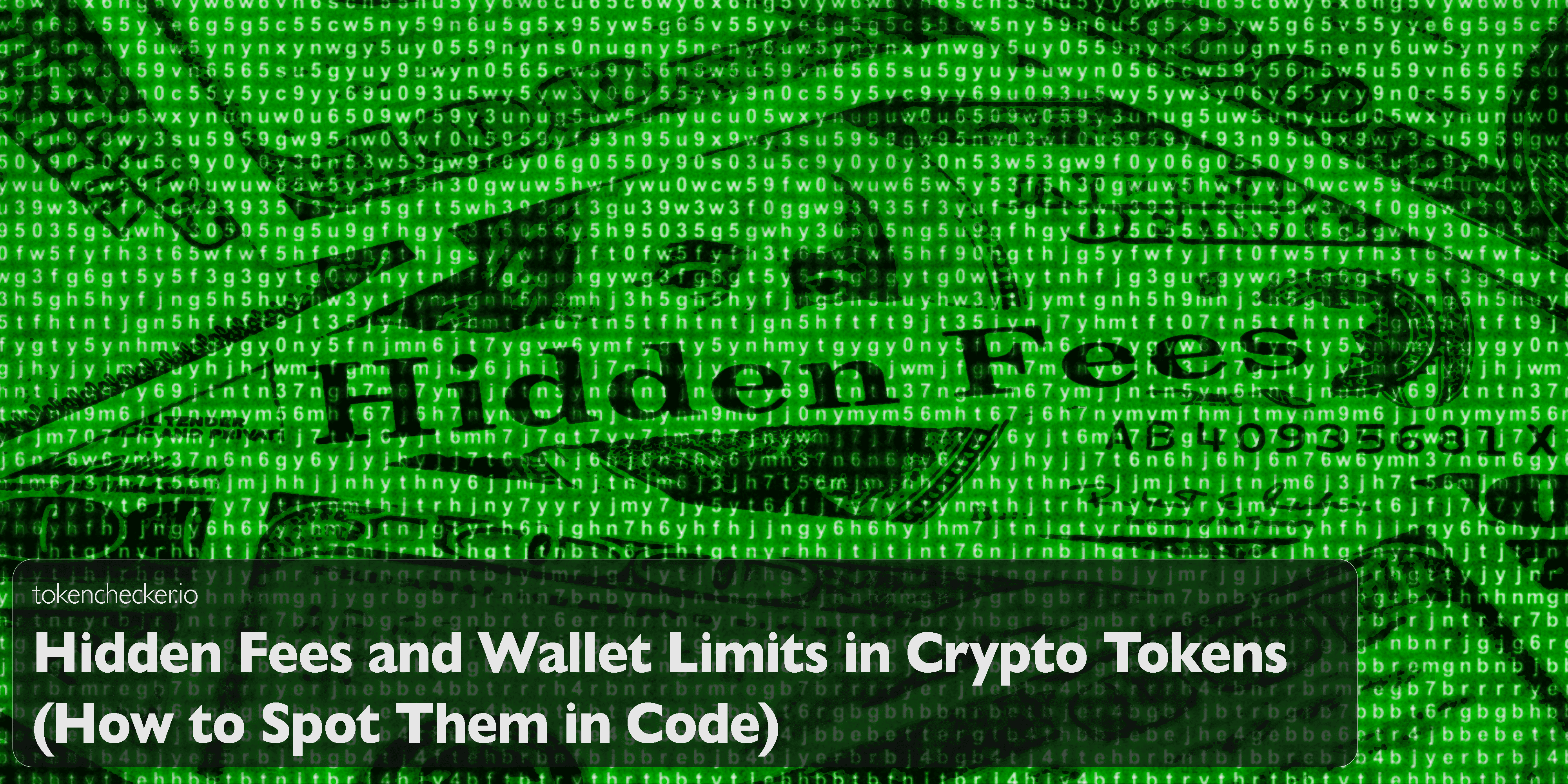 Illustration of hidden fees in a smart contract