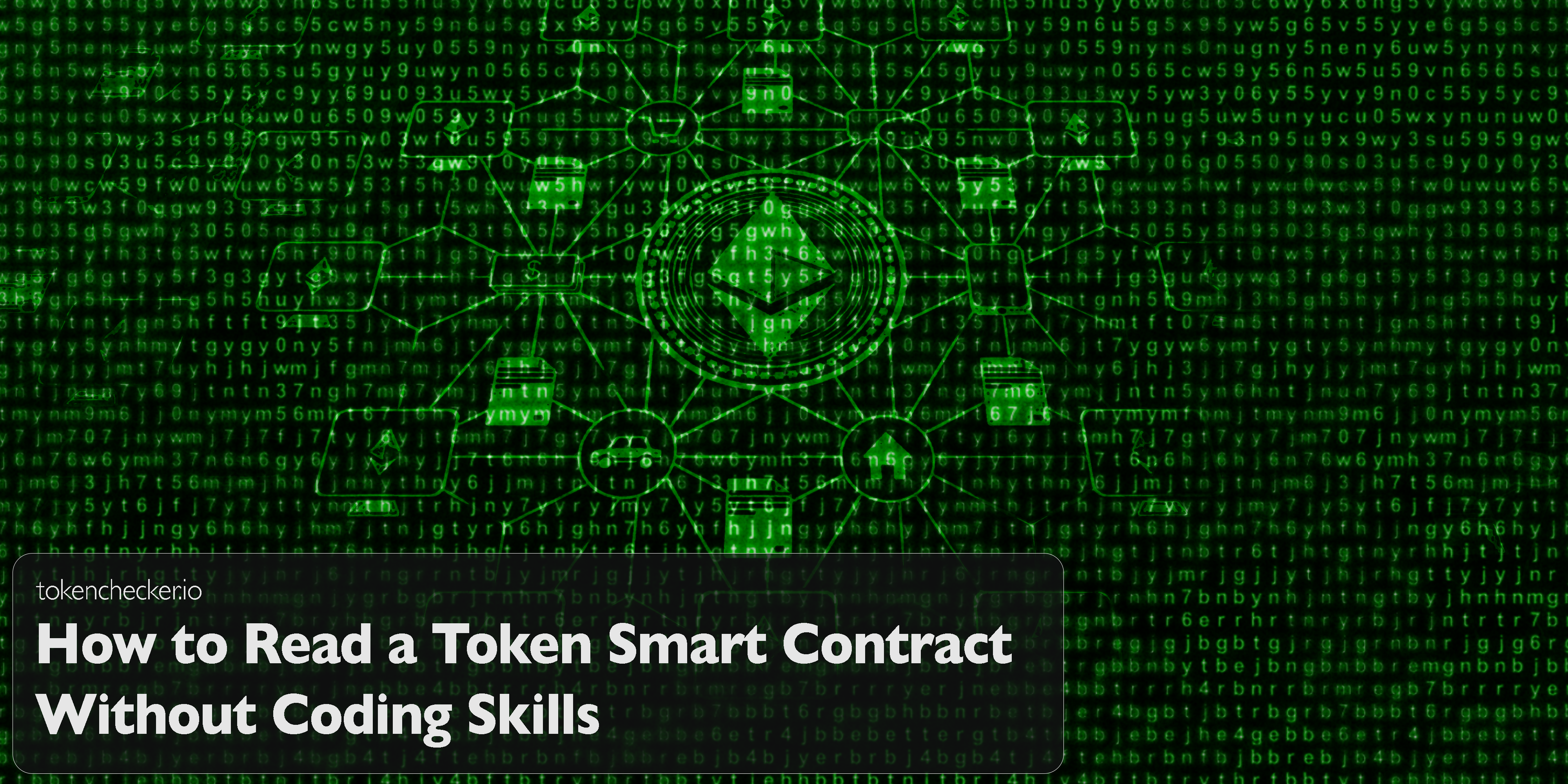 Illustration of reading a smart contract
