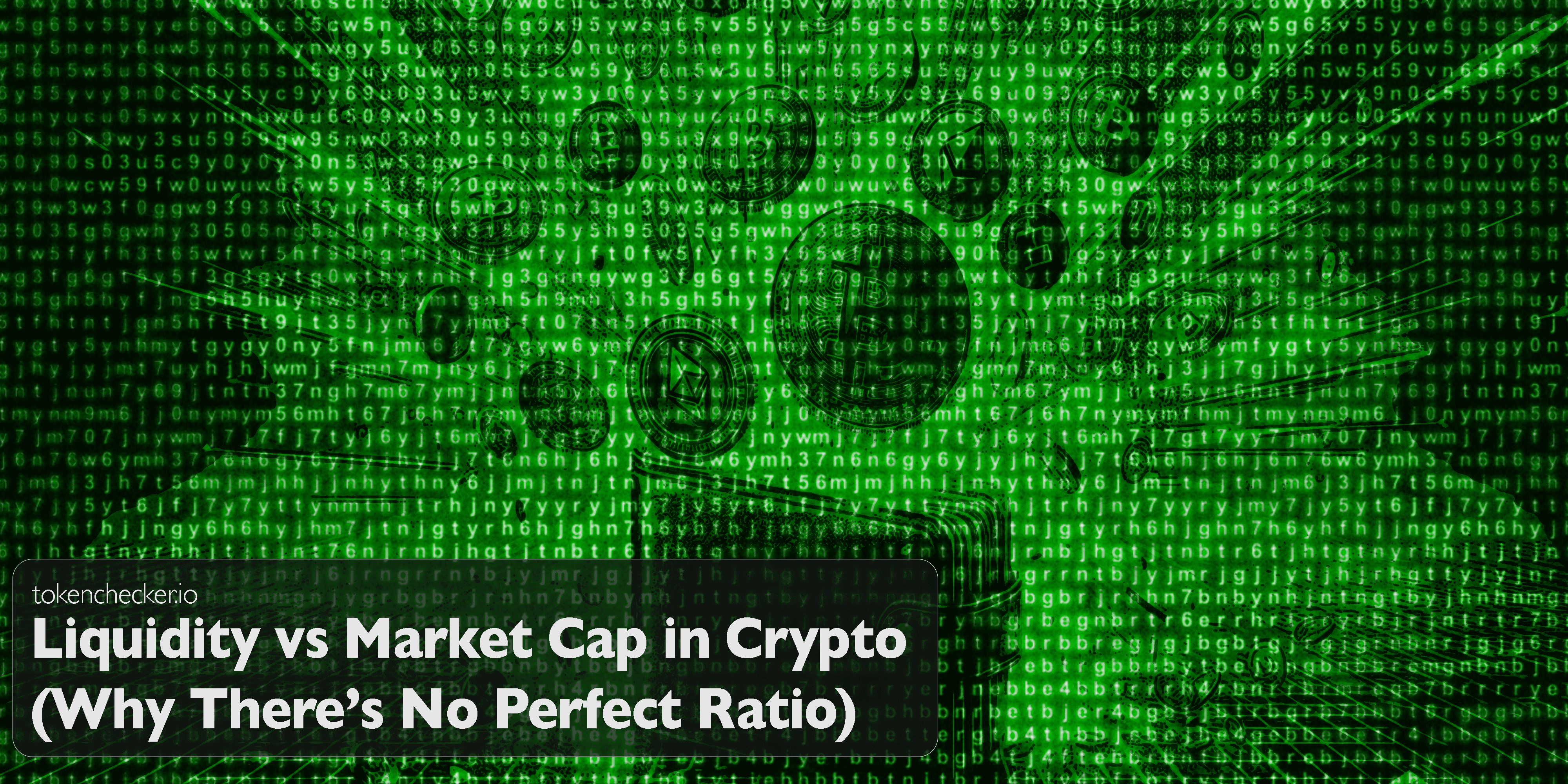 Illustration comparing liquidity and market cap