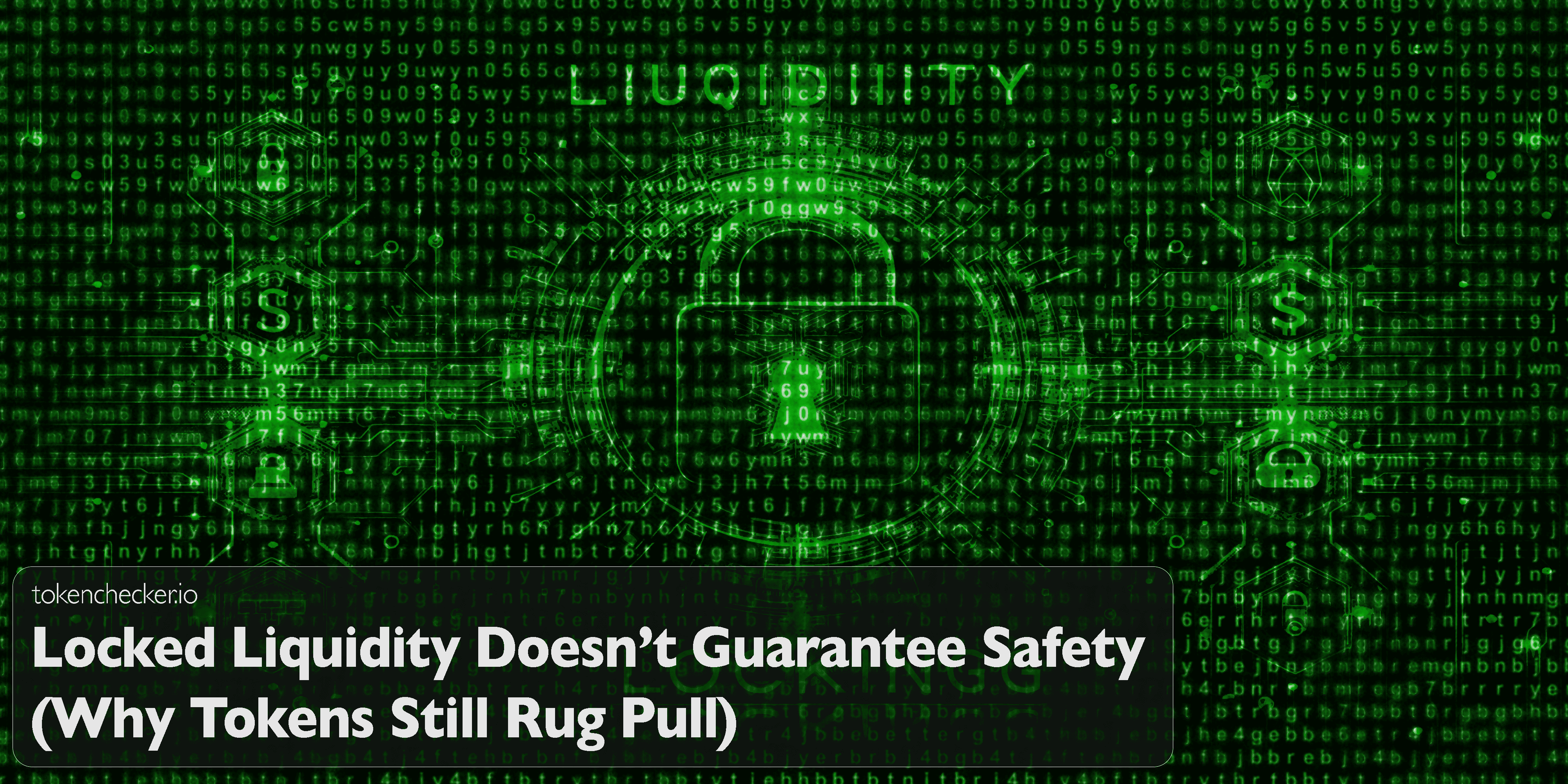 Illustration of a liquidity scam