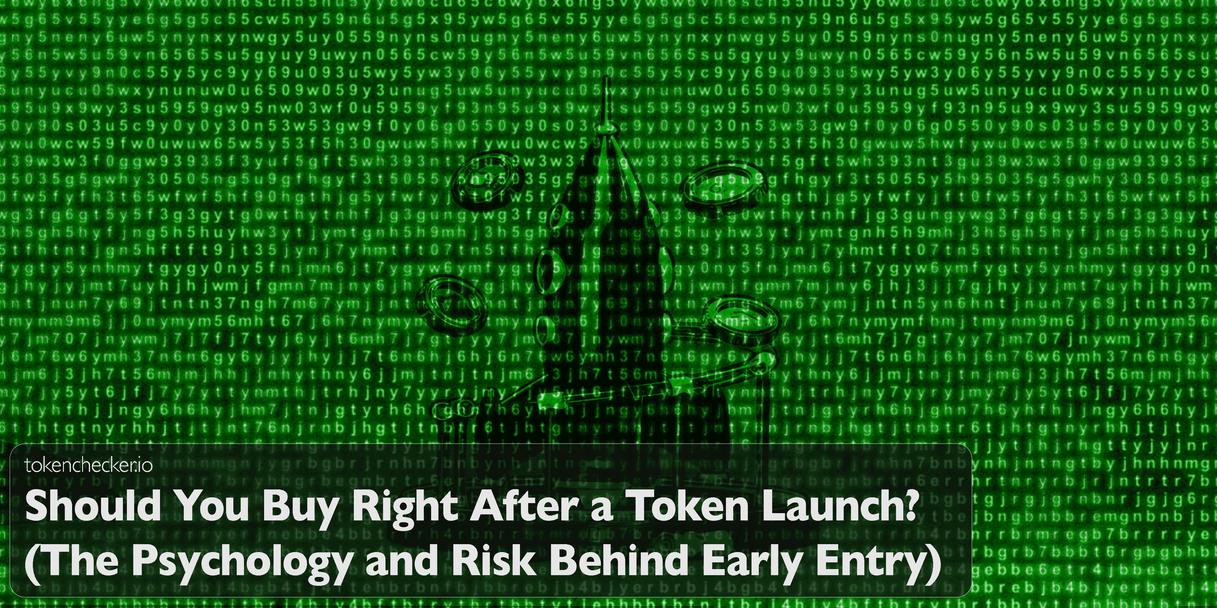 Illustration of the risk of buying a new token at launch