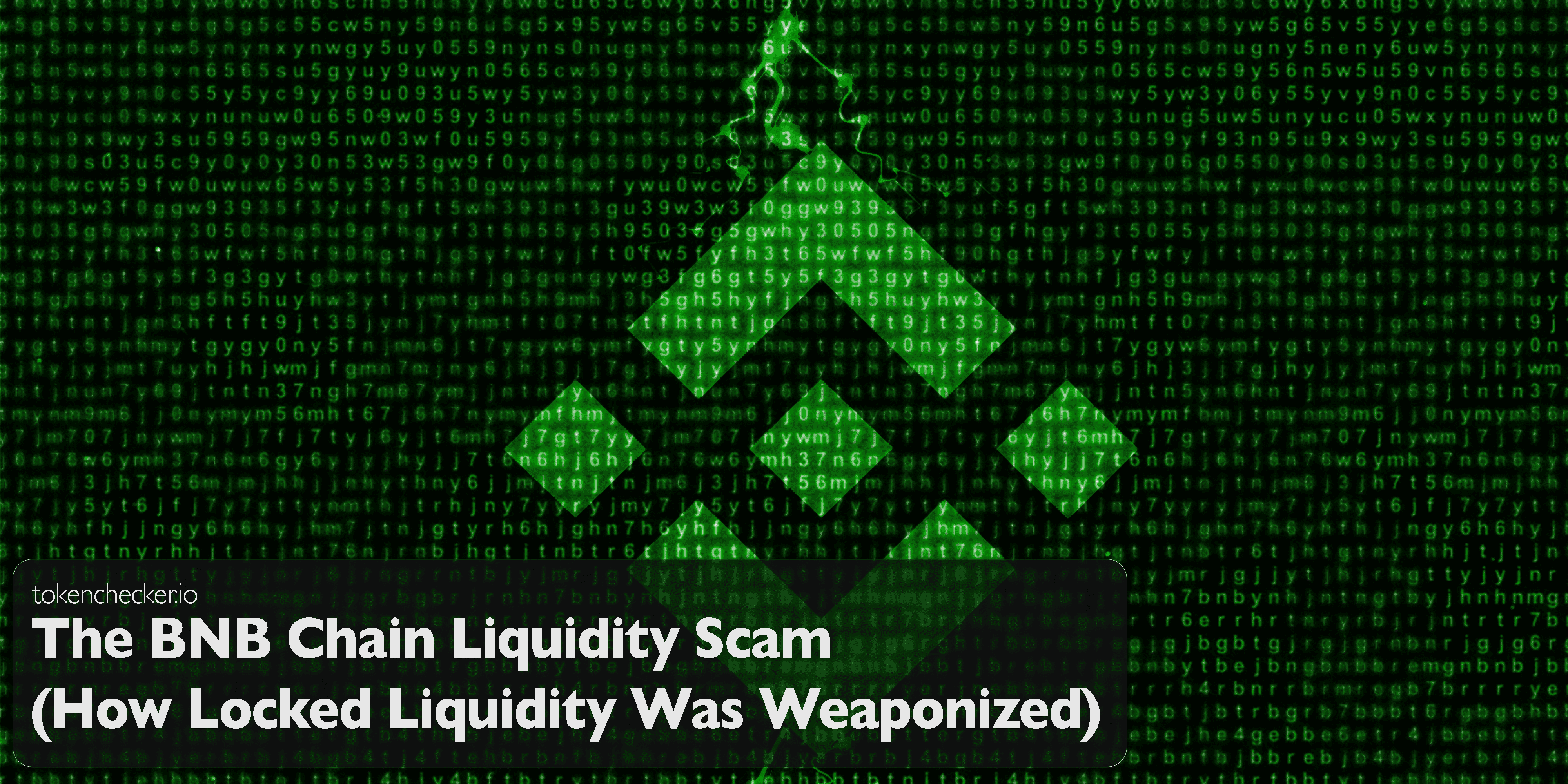 Illustration of a liquidity scam