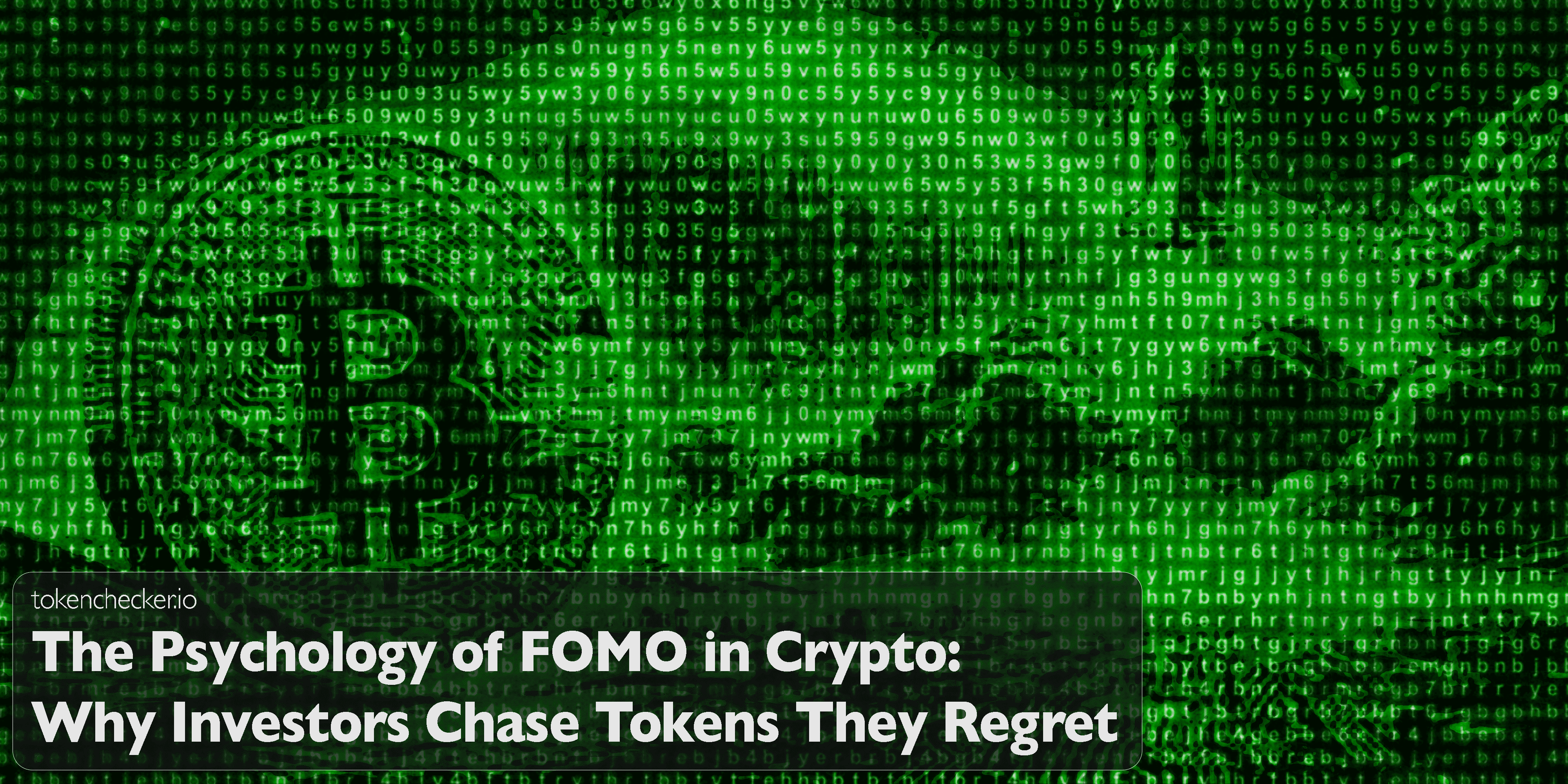Illustration of crypto FOMO psychology