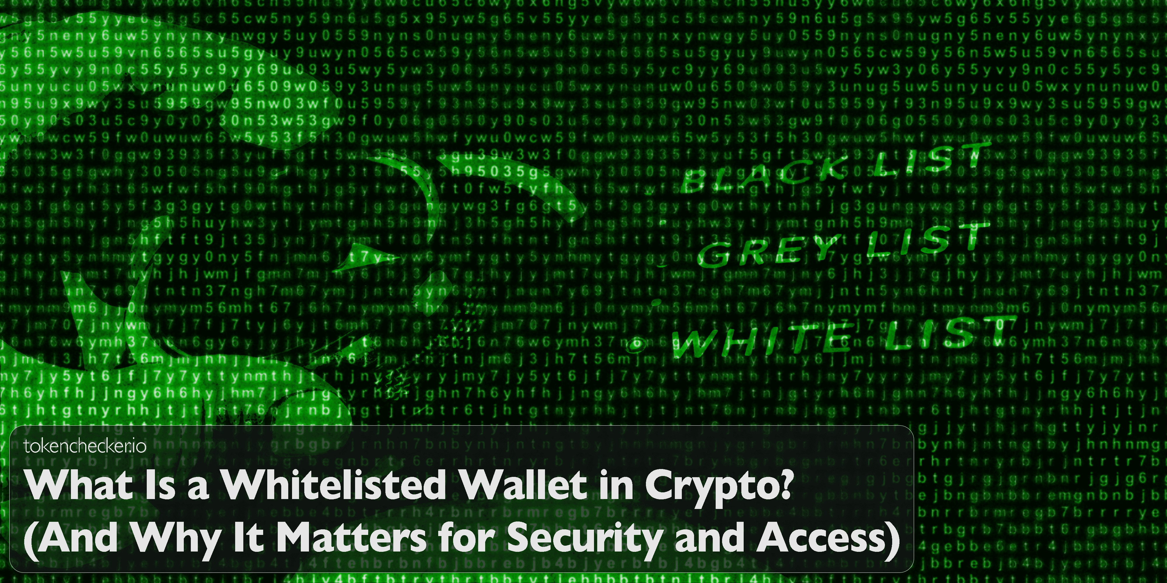 Illustration of a whitelisted wallet being approved