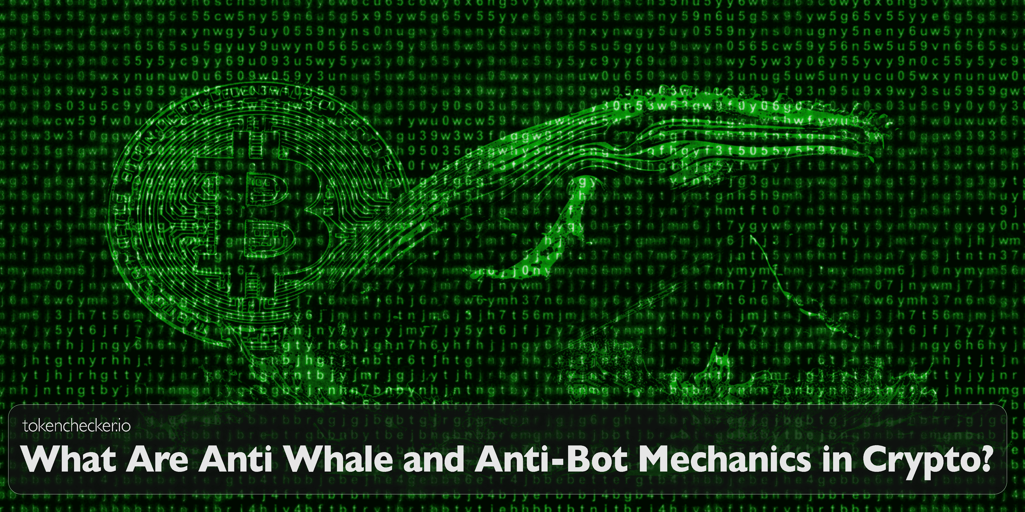 Illustration of anti-whale and anti-bot mechanics in crypto
