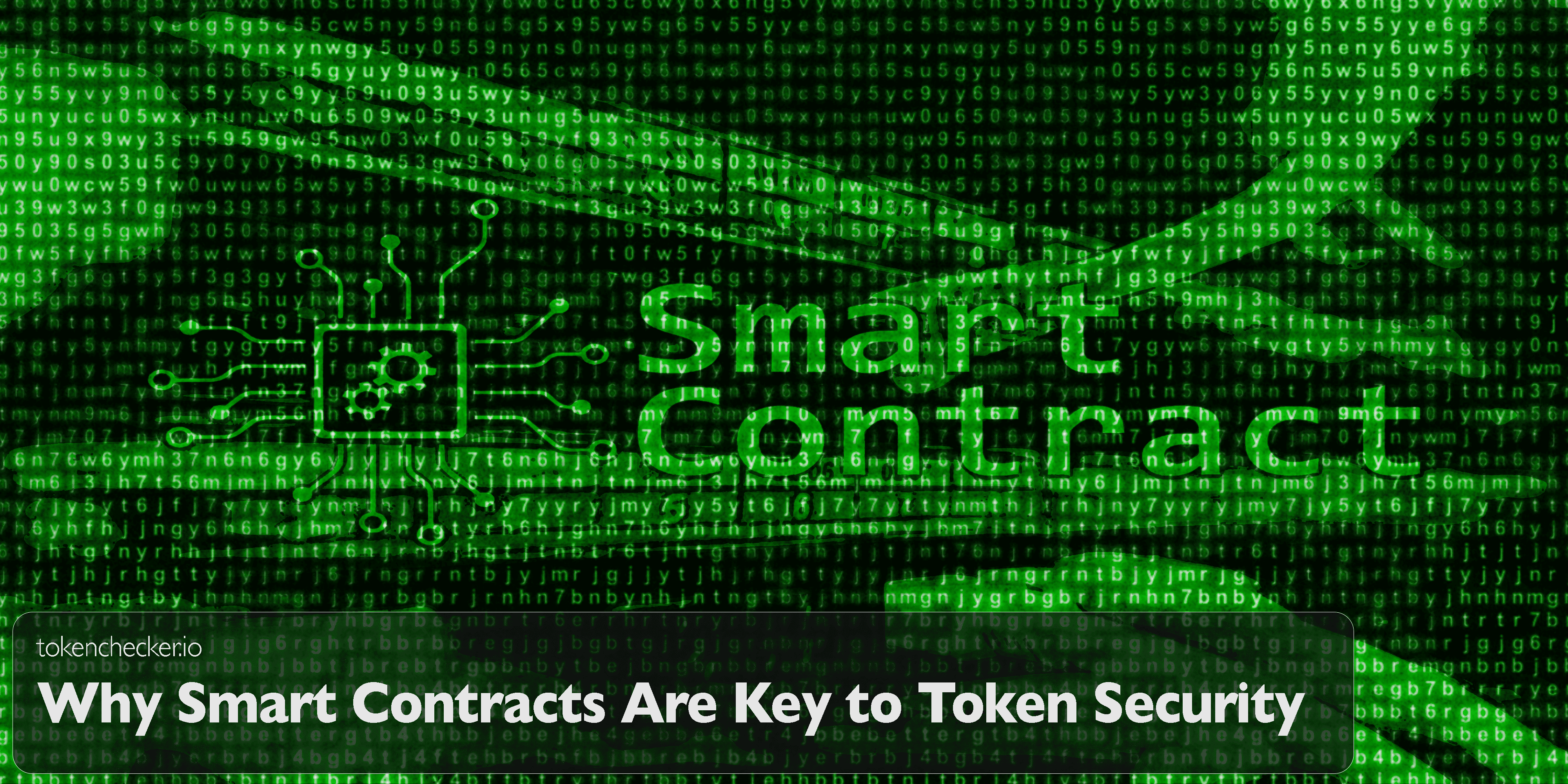 Illustration of a secure smart contract